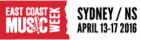 East Coast Music Week logo2016